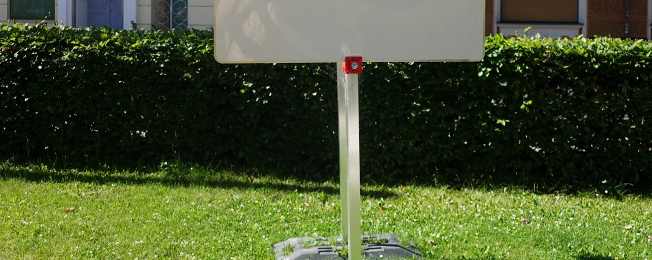 gartenparty mit ausstellungsbesuch